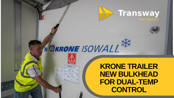 Krone Trailer’s new bulkhead for dual-temp control