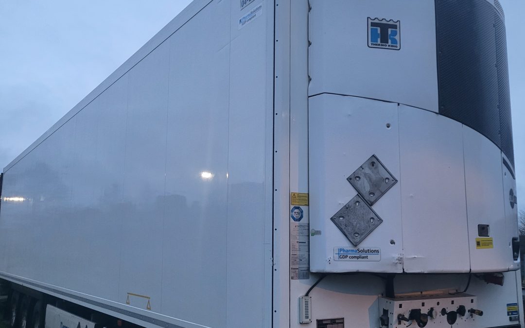 Krone Multi-Temp Fridge 4.0m Trailer 2020  With Decking Beams For Sale  €23,000