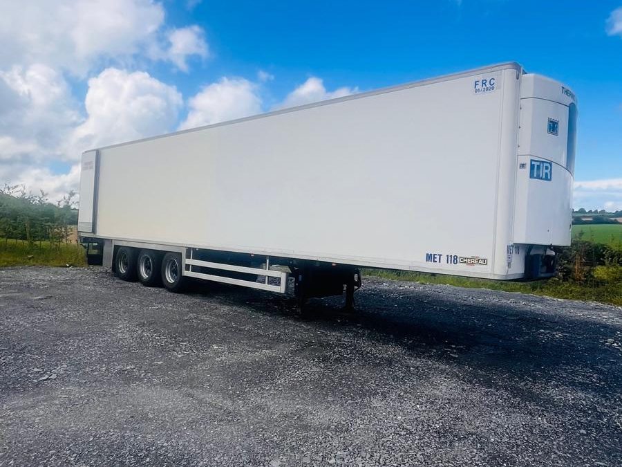 Chereau Single Temp Fridge Trailer 2014 Low Milage / Usage  For Sale  €22,500