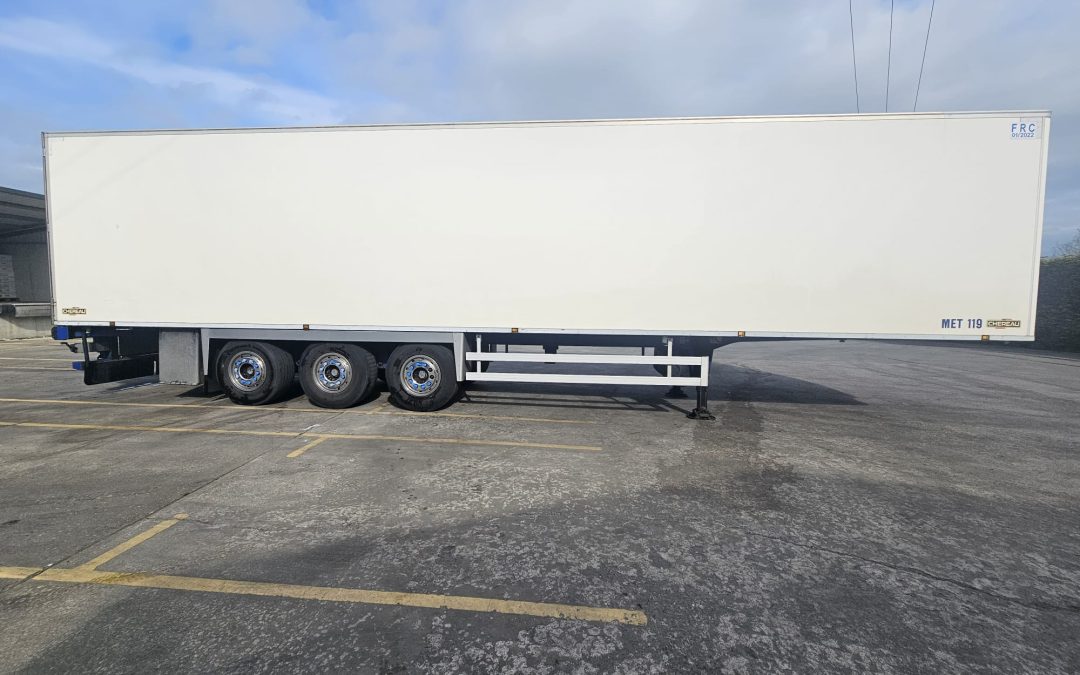 Chereau Single Temp Fridge Trailer 2016Low Milage / UsageFor Sale€25,000